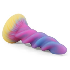 Unicomy Dildo Unicorn Spiral Luminescent 17 x 5.5 cm