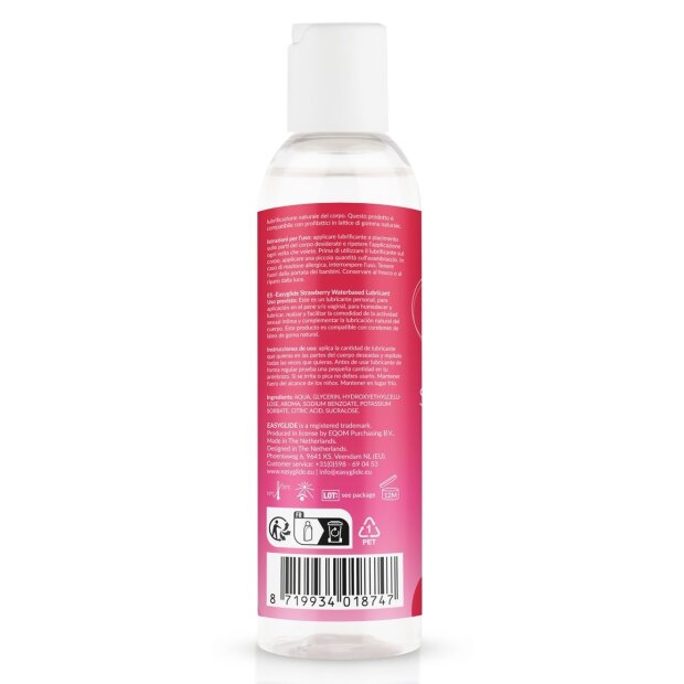 EasyGlide Erdbeer Flavor Gleitge 150 ml