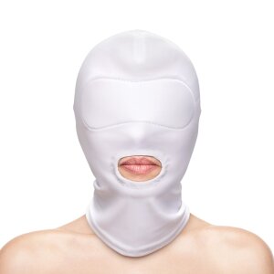 NS Novelties Fetish & Fashion - Mouth Hood - White -...