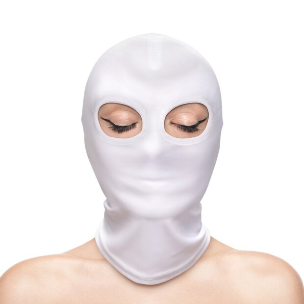 NS Novelties Fetish & Fashion - Eyes Hood - White - Alternate Package