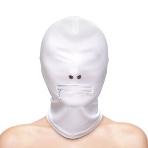NS Novelties Fetish & Fashion - Zippered Mouth Hood -...