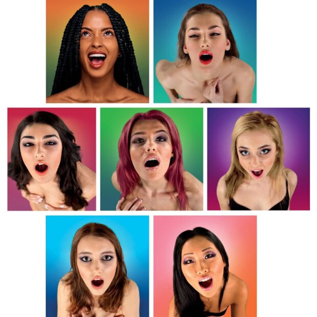 SPENCER & FLEETWOOD - WANKY HANKIES 7 EXTRA LARGE WOMENS HANDKERCHIEFS