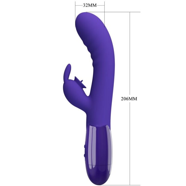 Pretty Love Cerberus Youth Violet Rabbit Vibrator