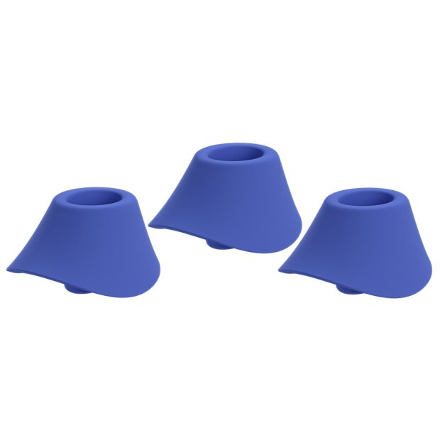 Womanizer W-Heads 3x Vibrant Blau M