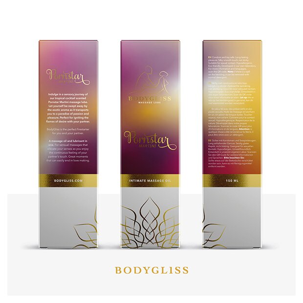 BodyGliss Massage Kollektion Pornstar Martini 150 ml