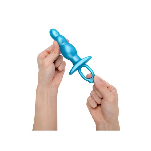 B-Vibe Bounce Plug Blau 3,3 cm