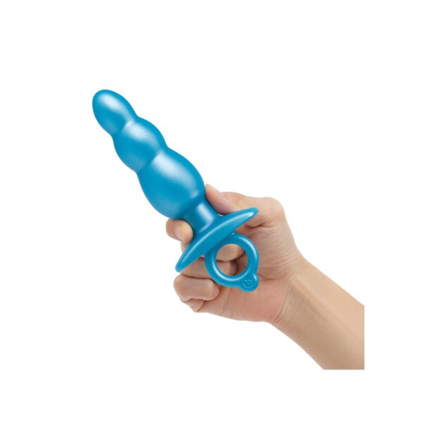 B-Vibe Bounce Plug Blau 3,3 cm