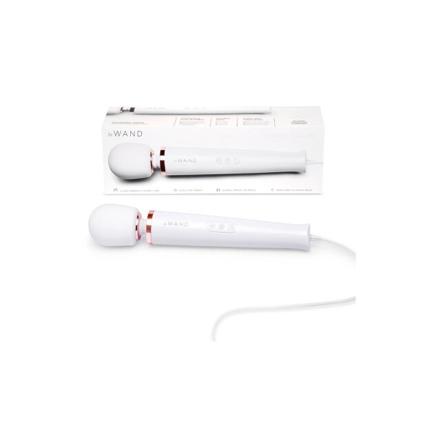 Le Wand Massager Plugin White