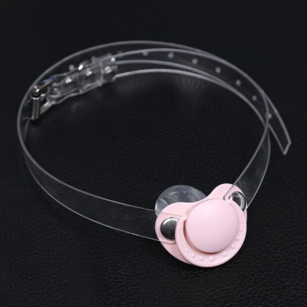 KINKgear Pink Tot Gag Pacifier