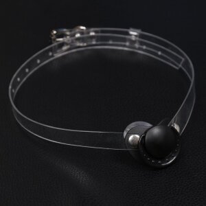 KINKgear Tot Gag Pacifier Sling Black