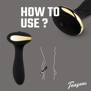 Teazers Analvibrateur avec fonction de chauffage