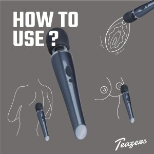 Teazers Black Lightning Stabvibrator