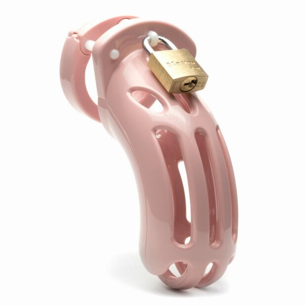 CB-X The Curve Chastity Cage Pink