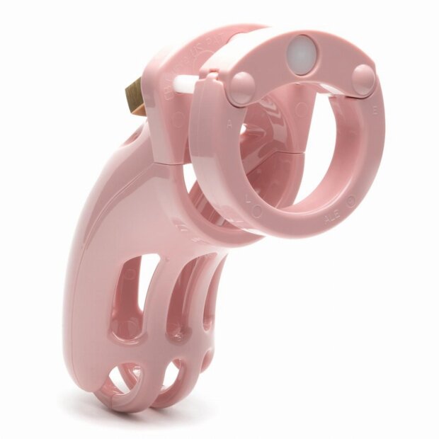 CB-X The Curve Chastity Cage Pink