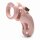 CB-X The Curve Chastity Cage Pink