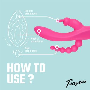 Teazers Double Rabbit Vibrator