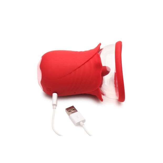 Bloomgasm Lily Lover Sucking & Vibrating Clitoral Stimulator