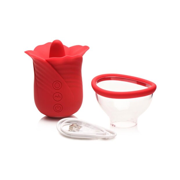 Bloomgasm Lily Lover Sucking & Vibrating Clitoral Stimulator