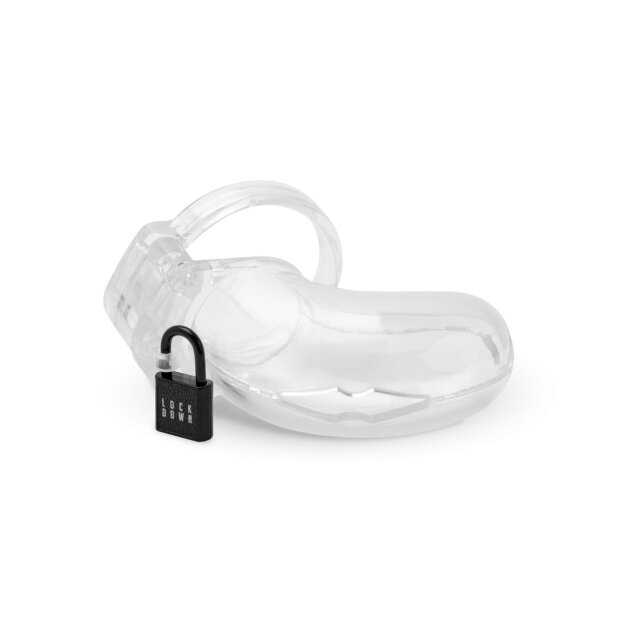 Lockdown Keuschheits-Käfig Klar - Medium