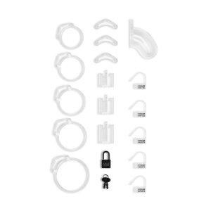 Lockdown Keuschheit Käfig Klar - Small