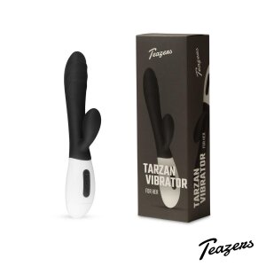 Teazers Rabbit Vibrator - Schwarz