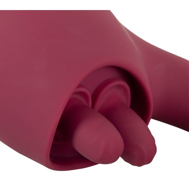 JAVIDA Vibrator  2 Func. Vibrieren & Lecken