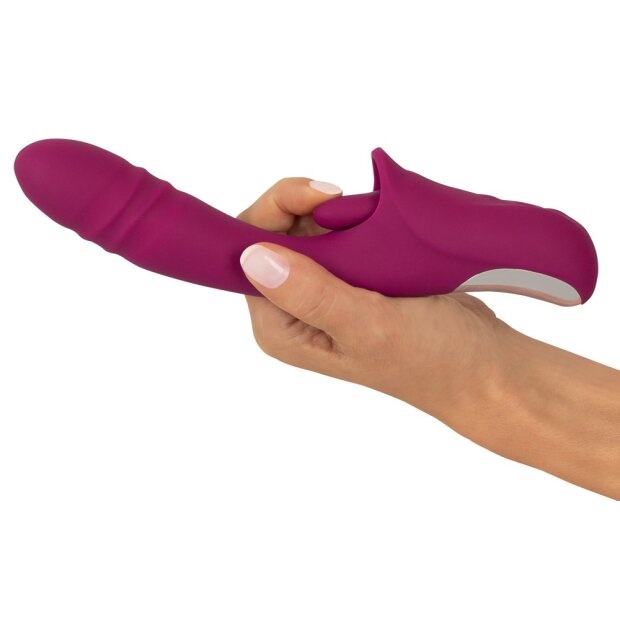 JAVIDA Leck & Stoß Vibrator