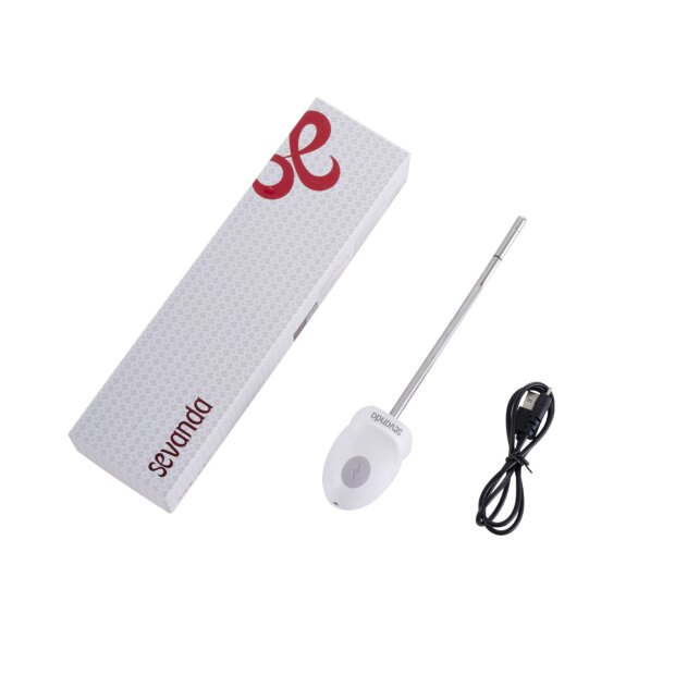 Sevanda Vibrating & E-stim metal urethral probing