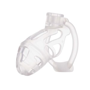 Sevanda Plastic Penis Chastity Cage - Transparent