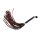 Sevanda Geflochtener Flogger rot und schwarz