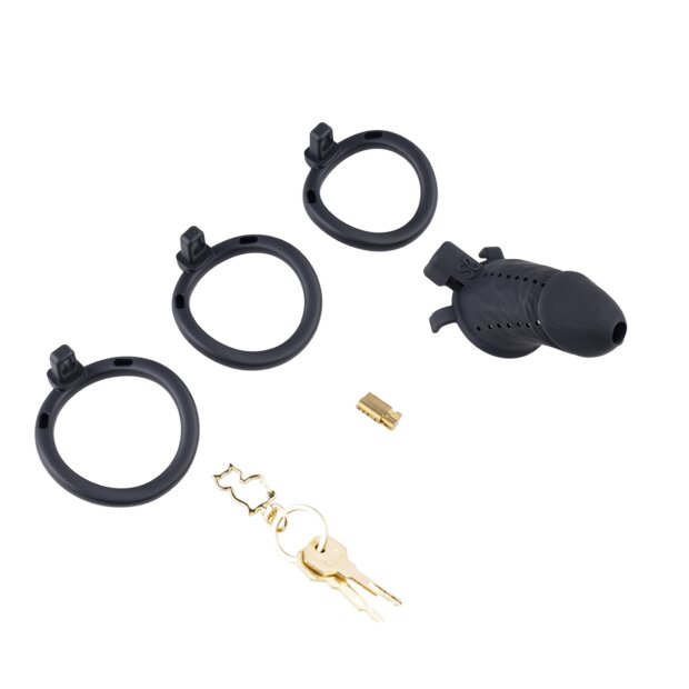 Sevanda Cage de Chasteté Longue pour Esclaves Noirs