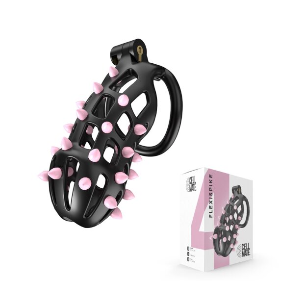 Cellmate Cage de chasteté FlexiSpike Taille 4