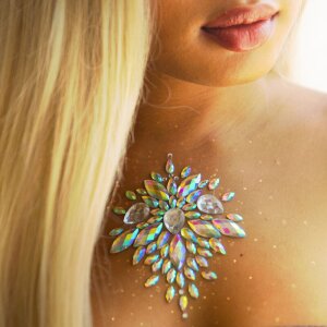 Leg Avenue Selbsklebender Körperschmuck Schillernde...