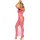 Leg Avenue Robe en résille longueur cheville One Size Rose