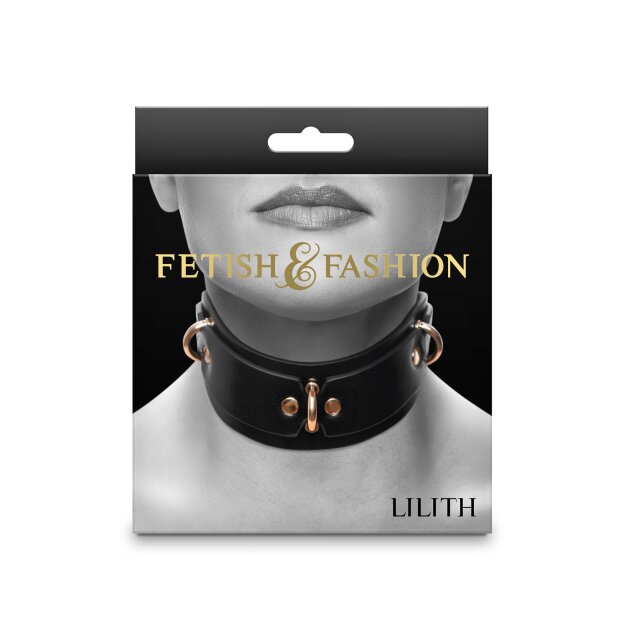NS Novelties Collier Fetish & Fashion Lilith Noir