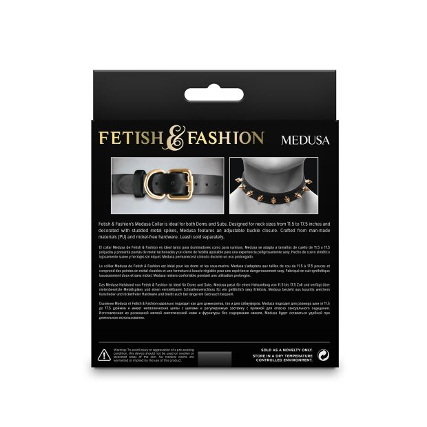 NS Novelties Fetish & Fashion Collier Medusa Noir