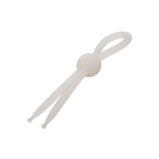 CalExotics Alpha Liquid Silicone Lasso White