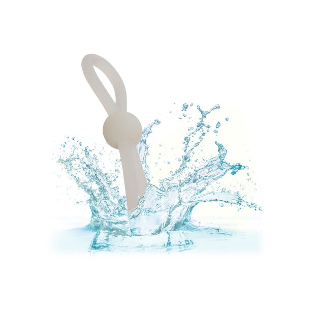 CalExotics Alpha Liquid Silicone Lasso White