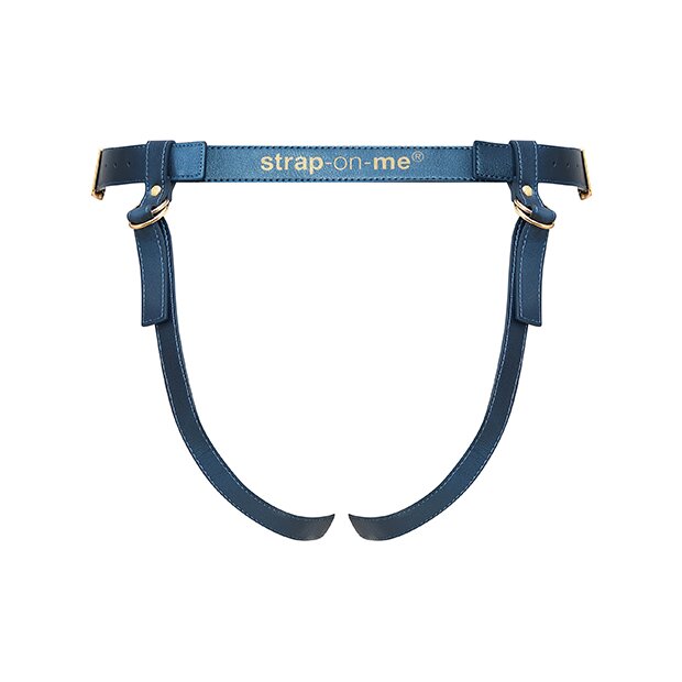 Strap-on-me - Generous harness Blue