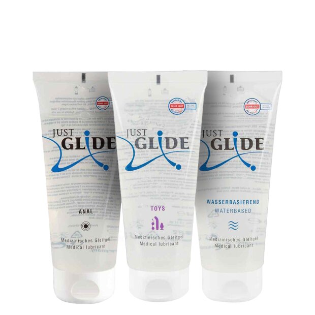 Just Glide 200 ml 3er Set