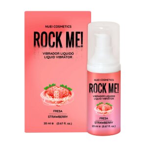 Nuei Liquid Vibrator - Strawberry - 20 ml