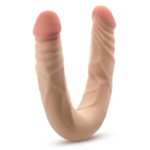 Blush Dr.Skin Doppeldildo 35,6 cm beige