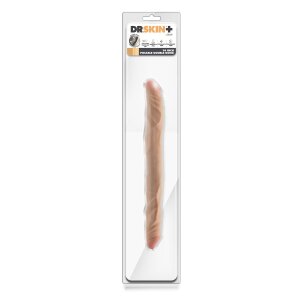 Blush Dr.Skin Doppeldildo 35,6 cm beige