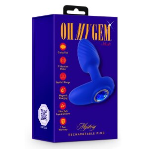 Blush Oh my Gem Mystery Plug blau