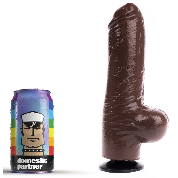Domestic Partner Dildo DP88BR Funker L 16 x 6 cm brown