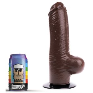 Domestic Partner Dildo DP89BR Funker XL 18 x 7.3 cm brown