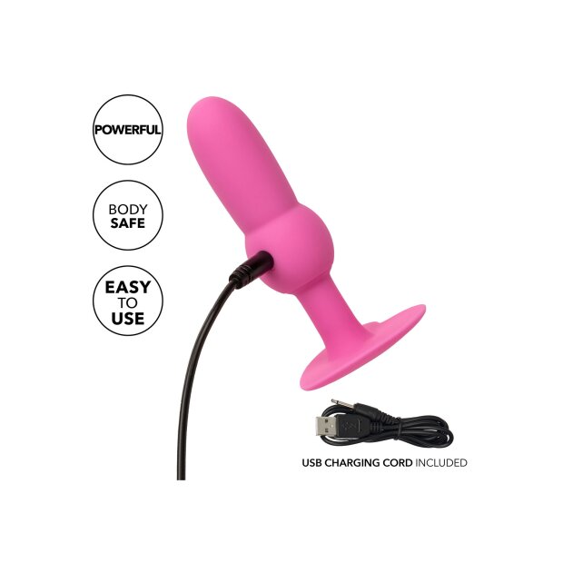 CalExotics First Time Vibrating Beaded Probe pink