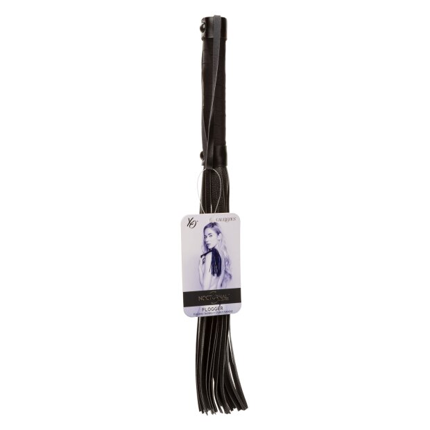 CalExotics Collection Nocturne Flogger Noir