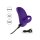 CalExotics Envy Handheld Rolling Ball Massager Violet