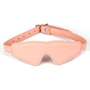 Liebe Seele blindfold made from vegan leather Pink
